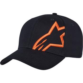 ALPINESTARS Corp Snap 2 Hat - Navy/Orange - One Size 1211-810097032