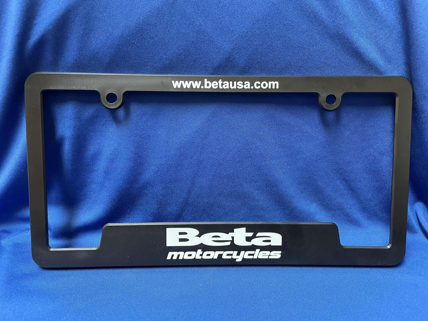 BETA LICENSE PLATE FRAME - BLACK AB-70023-B