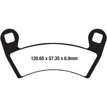 EBC Long-Life Sintered "R" Brake Pads FA656R
