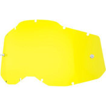 100% Accuri 2/Racecraft 2/Strata 2 Lens - Yellow