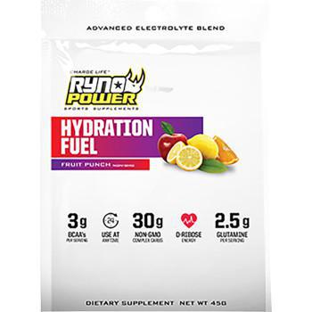 RYNO POWER Hydration Fuel Electrolyte Drink Mix - SINGLE (1) SERVING
