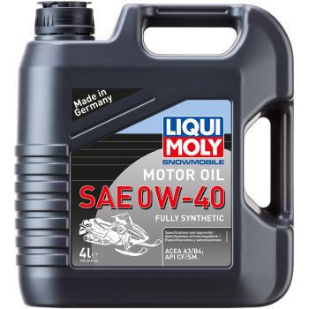 LIQUI MOLY Snowmobile Synthetic Oil 4T - 0W-40 - 1 Liter