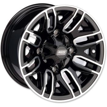 MOOSE Wheel - 112X - Front - Black - 12x7 - 4/136 - 4+3 0230-0872