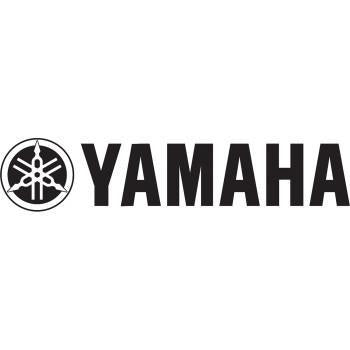 FACTORY EFFEX Die-Cut Decal Black - Yamaha