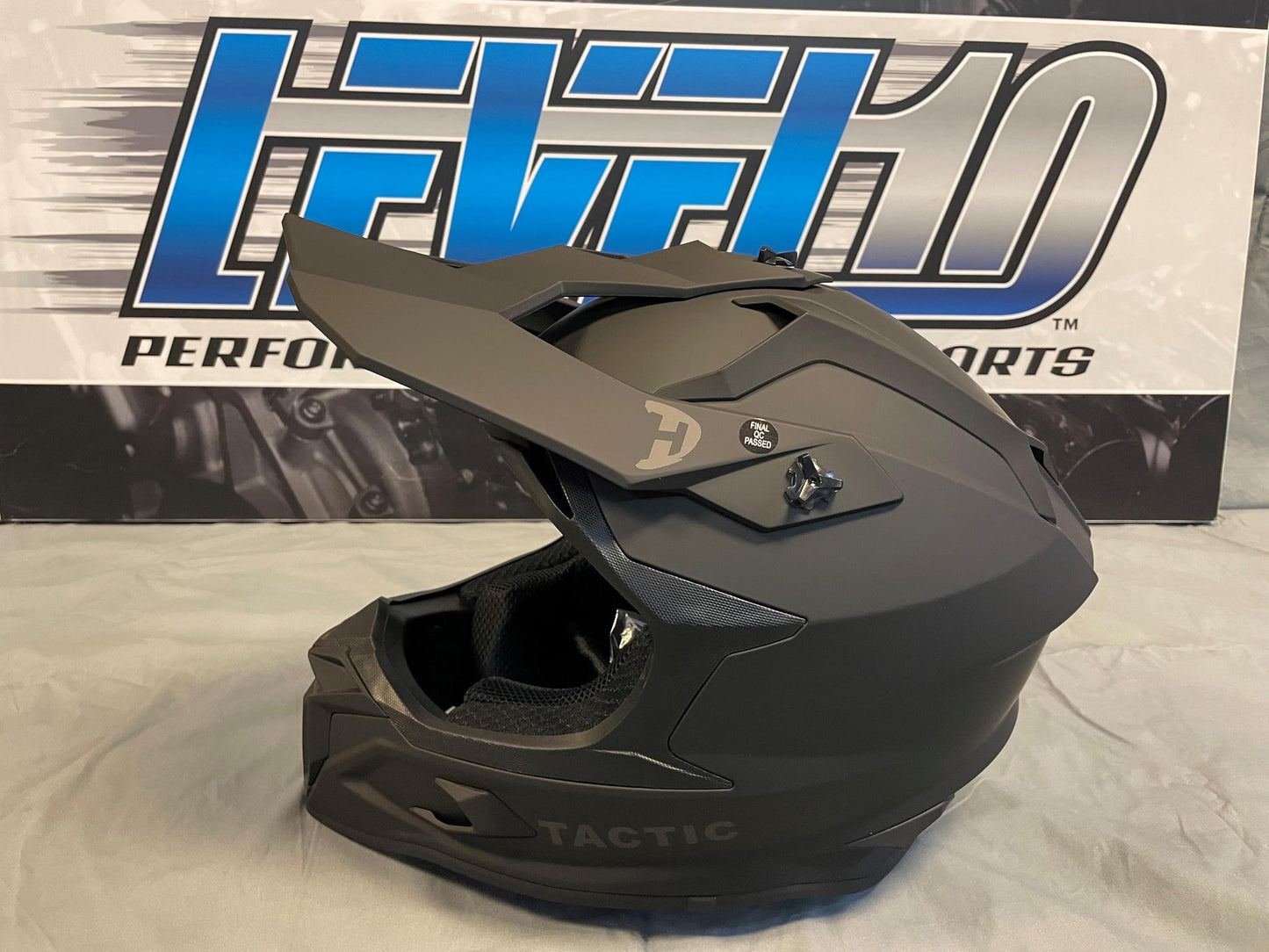 DAYTONA HELMETS D.O.T. & ECE Daytona Tactic- Dull Black