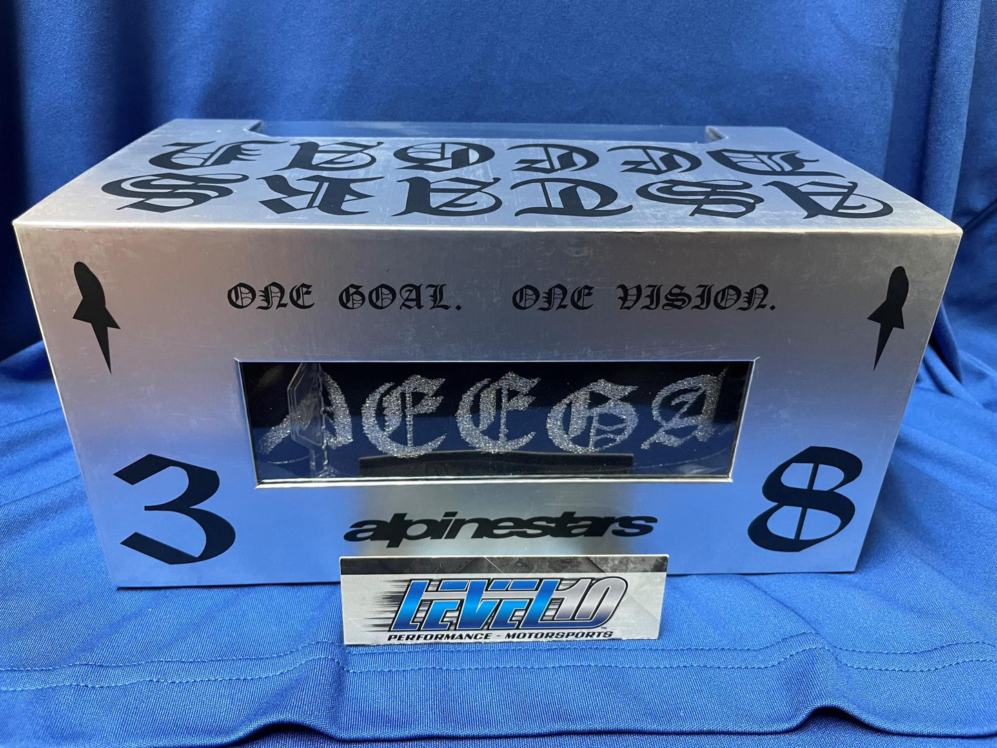ALPINESTARS Supertech Limited Edition Deegan 38 XXV Goggle - Silver Mirror Lens 5100926-1884