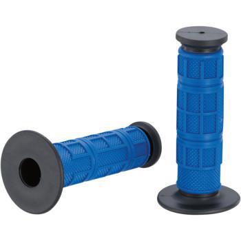 MOOSE RACING Grips - Qualifier - Full Waffle - Blue   0630-1835 MG-11-UBM
