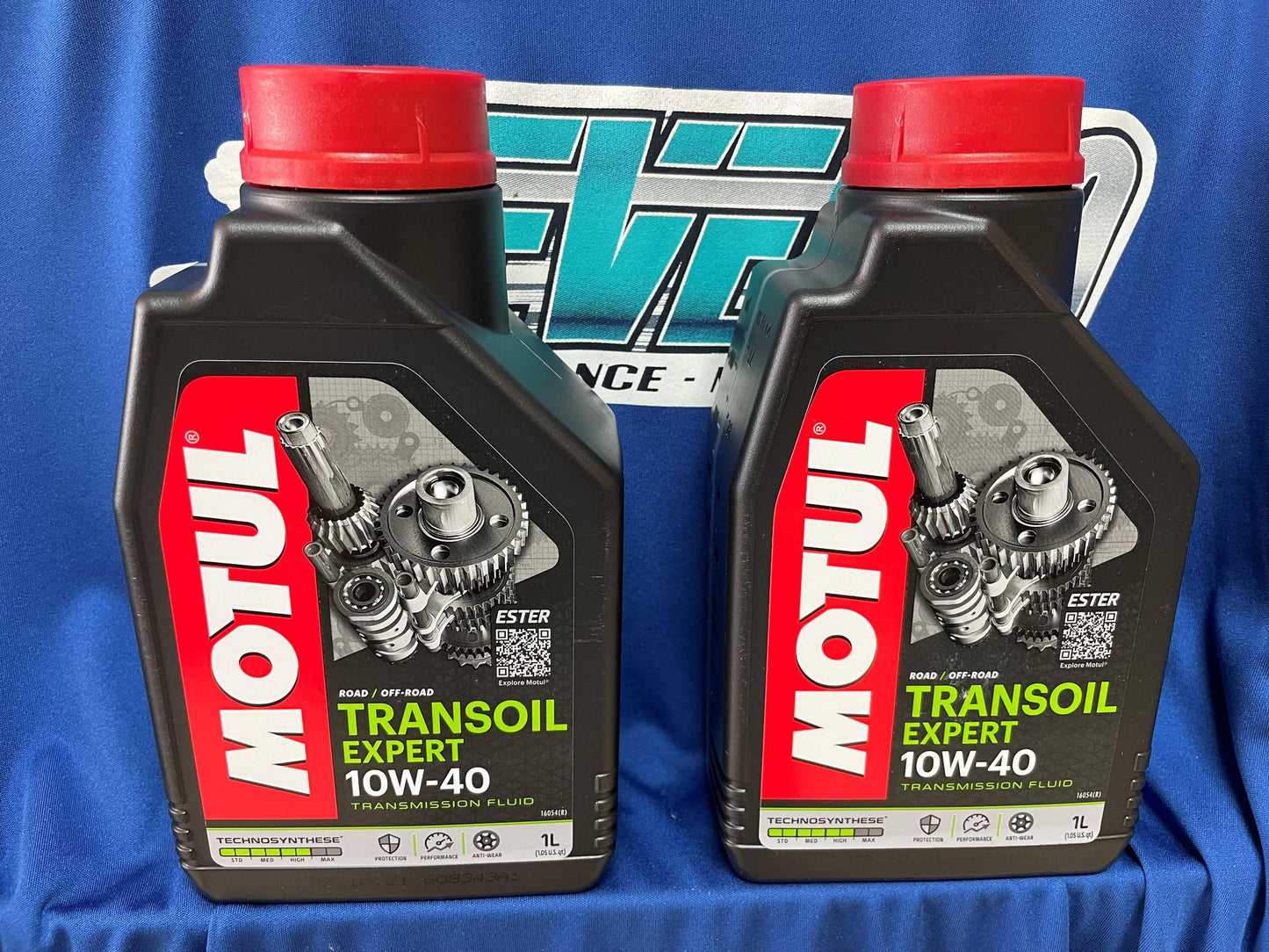 MOTUL TRANSOIL EXPERT TRANSMISSION FLUID - 10W-40 - 1Liter (TWIN PACK)