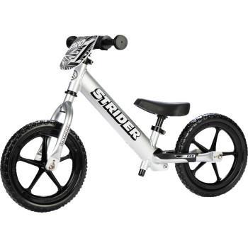 STRIDER 12" Pro Balance Bike - Silver ST-P4SI