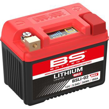 BS BATTERY Lithium Max LiFePO4 Battery - BSLi-02 360115