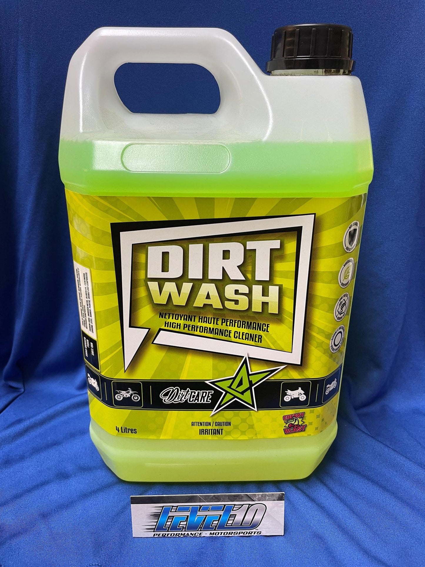 DIRT-CARE Dirt Wash High Performance Cleaner - 1 Gallon / 4 Liter