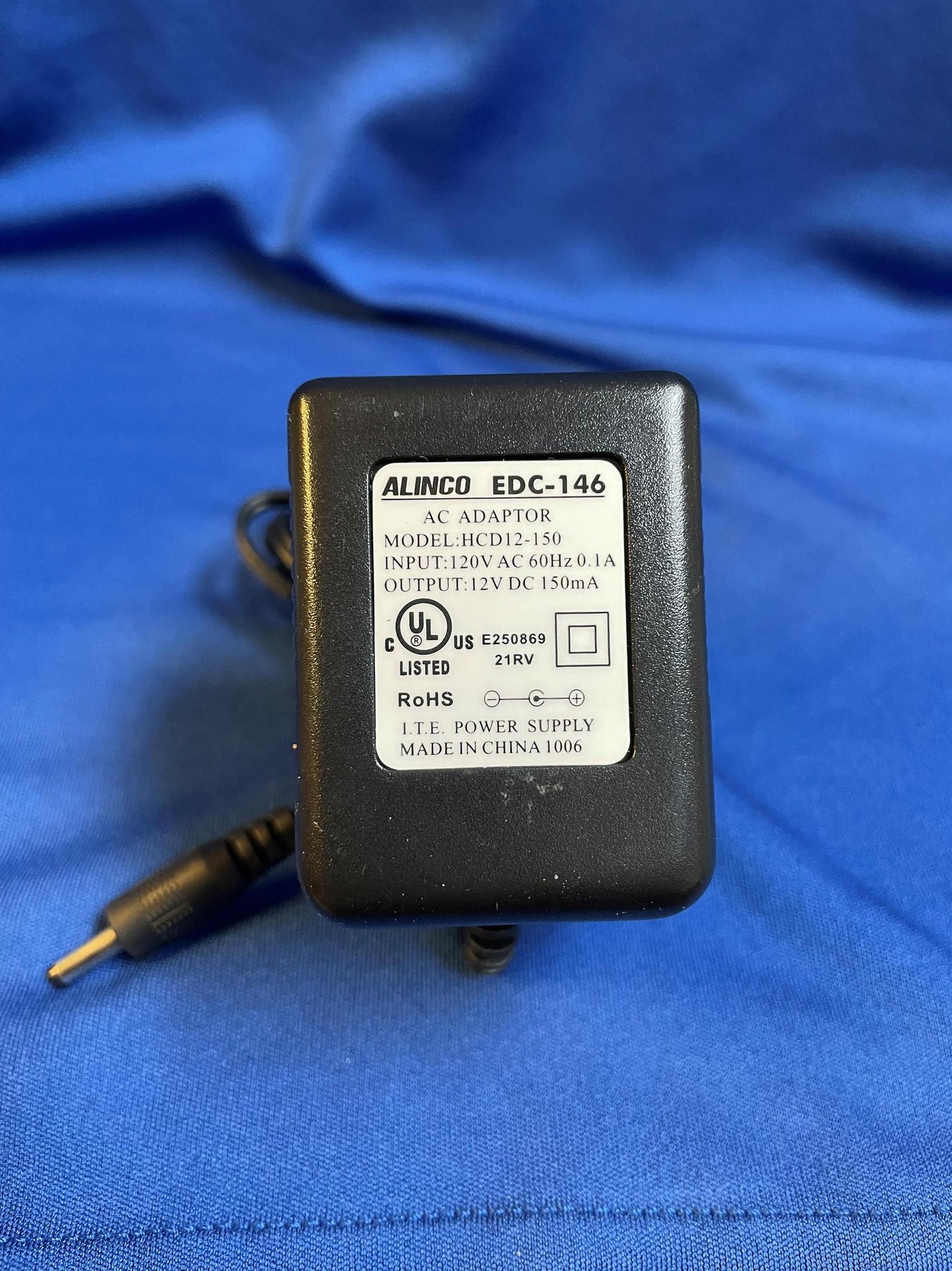 ALINCO AC ADAPTOR EDC-146