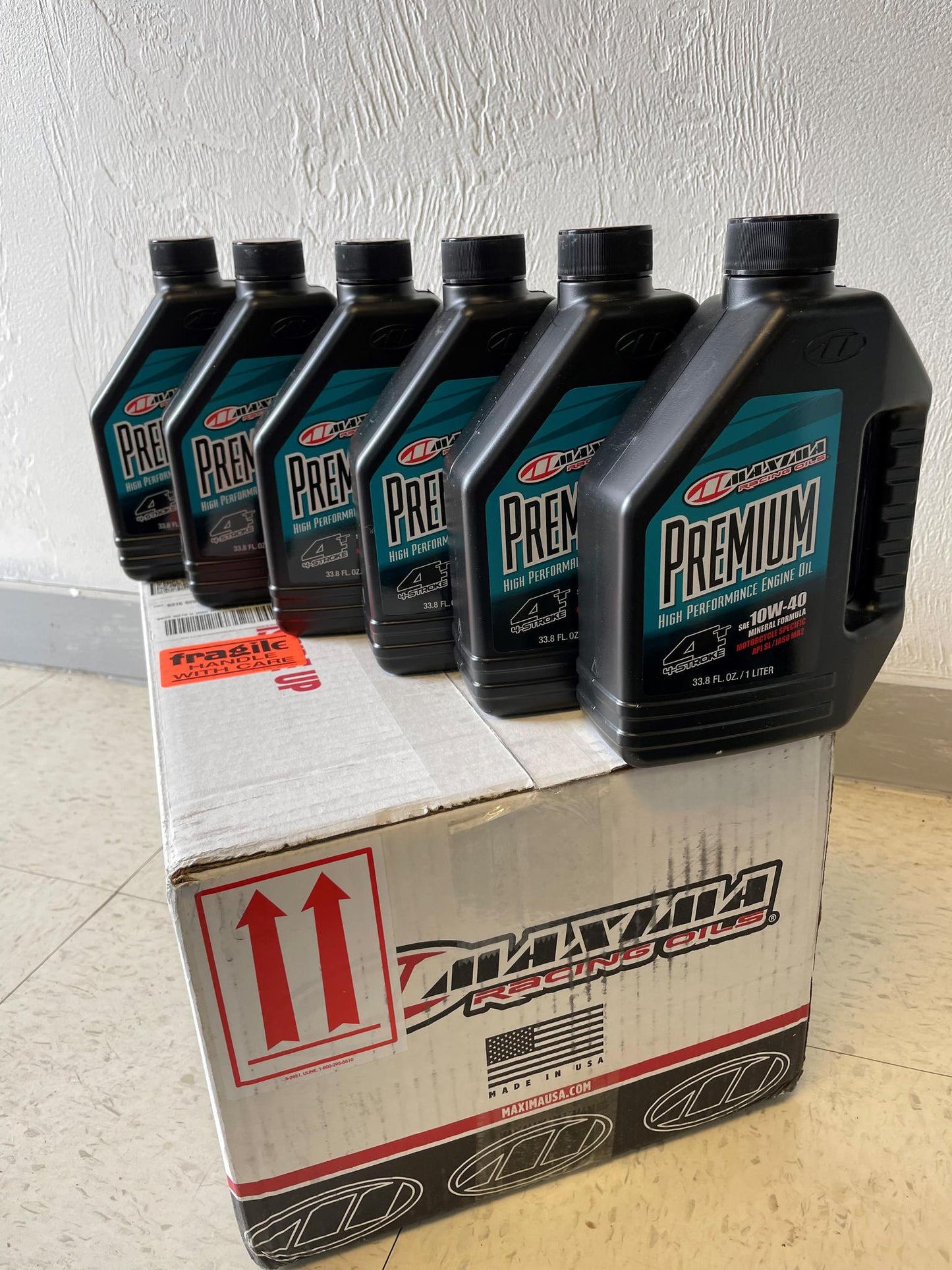MAXIMA Premium High Performance Mineral 4T Engine Oil - 10W40