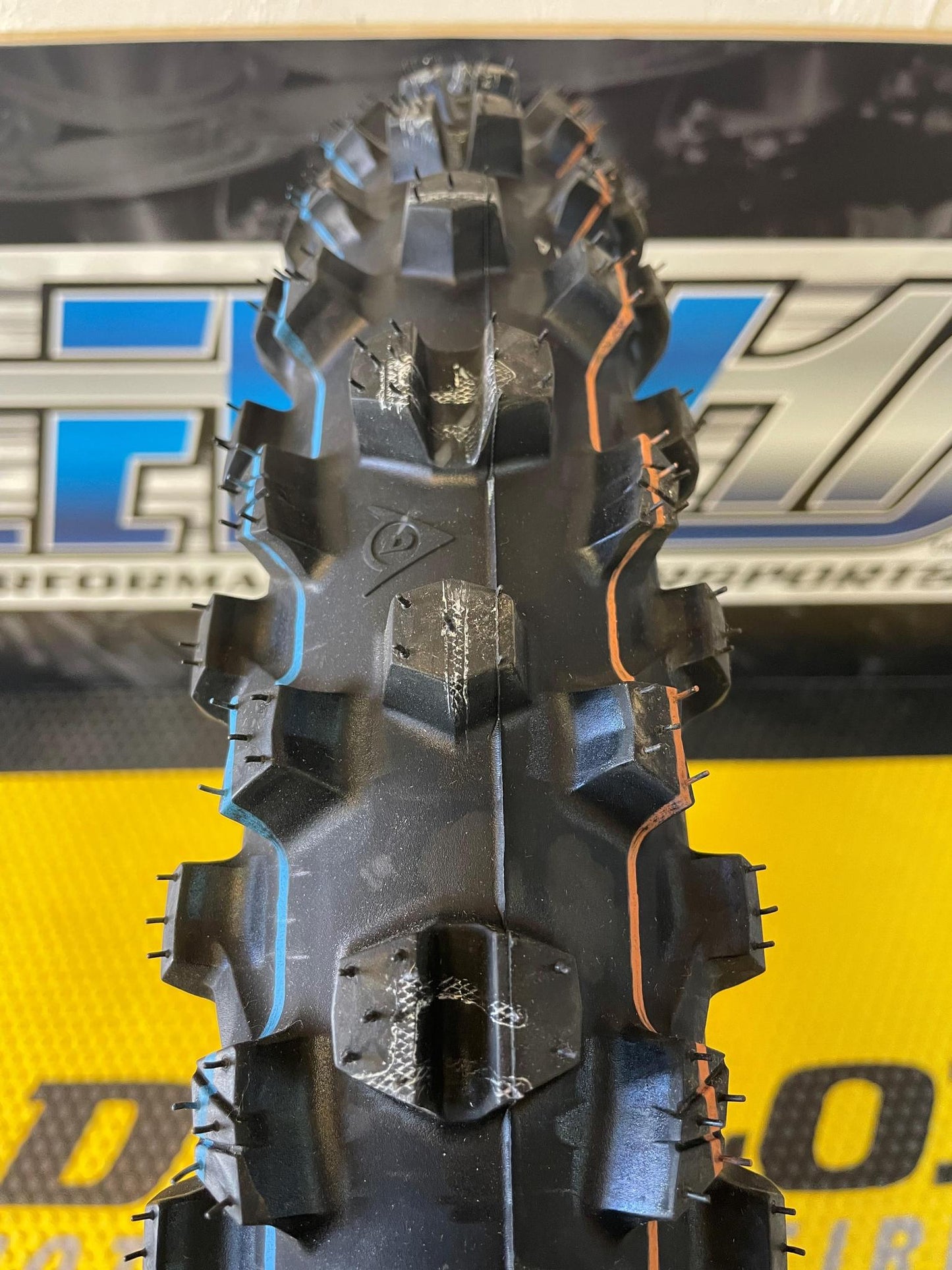 DUNLOP GEOMAX MX14 REAR 110/100-18 (64M) & MX34 FRONT 80/100-21 (51M) (SET)