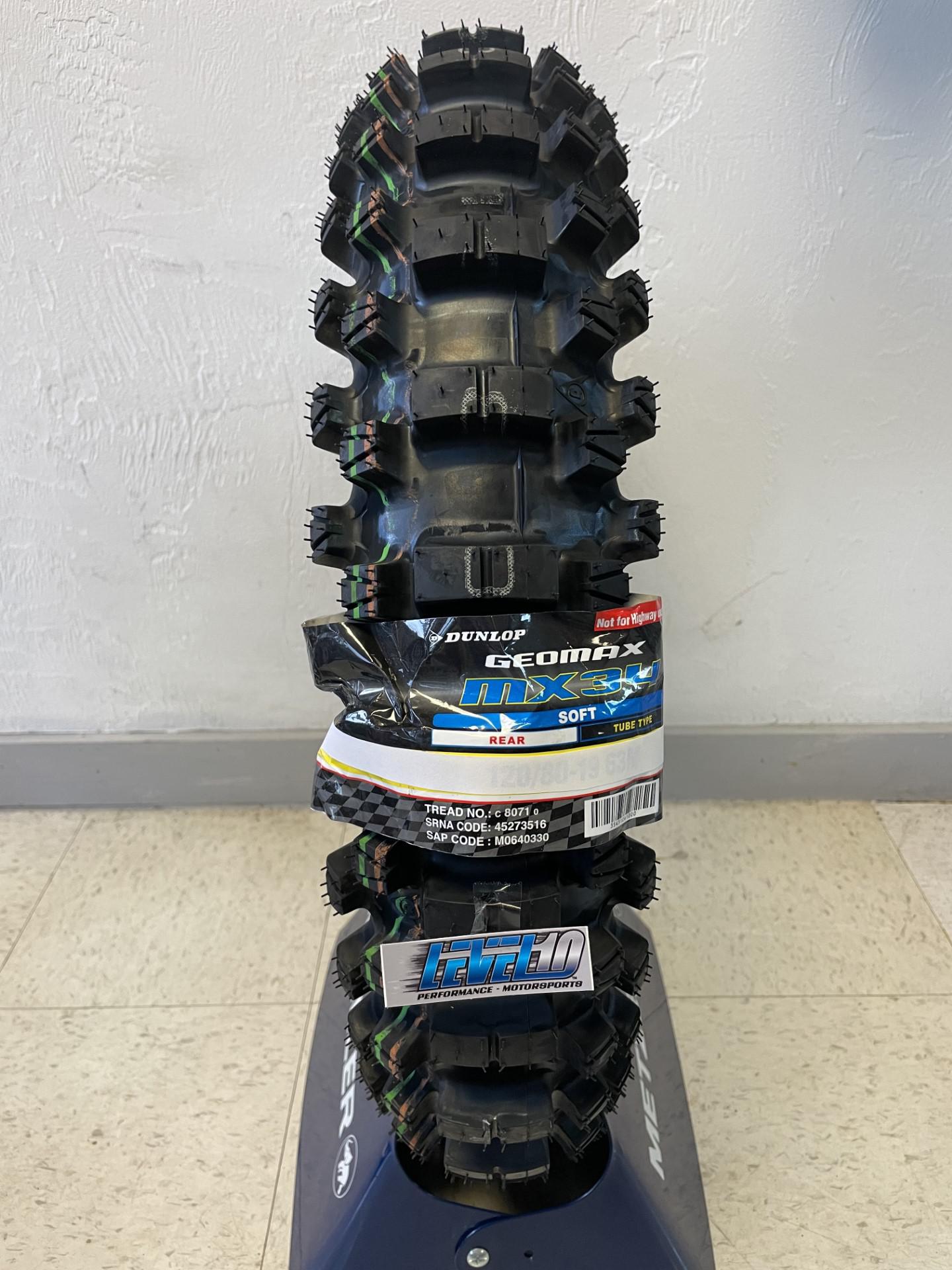 DUNLOP Tire - Geomax MX34 - Rear - 100/90-19 - 57M 45273514