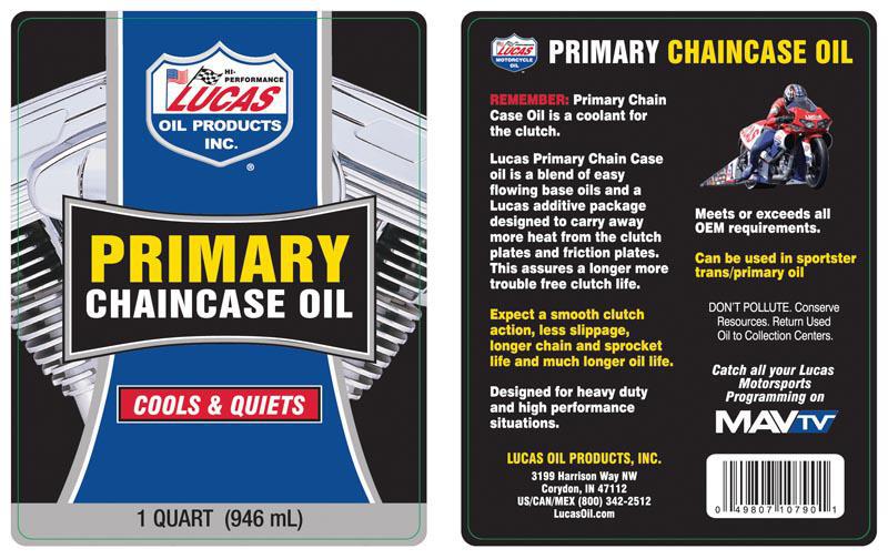 Lucas V-Twin Primary Chaincase Oil 1 Quart