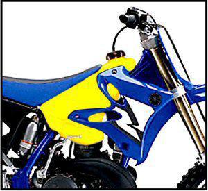 CLARKE GAS TANK - YZ125 & 250 (02-22) STOCK SIZE - WHITE 11439-02 (Opproximately 4 week lead time to ship)