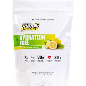 RYNO POWER Hydration Fuel Electrolyte Drink Mix - Lemon/Lime