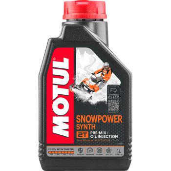 MOTUL Snowpower 2T Synthetic Engine Oil - 1L 108209