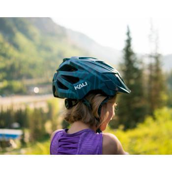 KALI Youth Chakra Plus Helmet - Pyramid - Matte Teal
