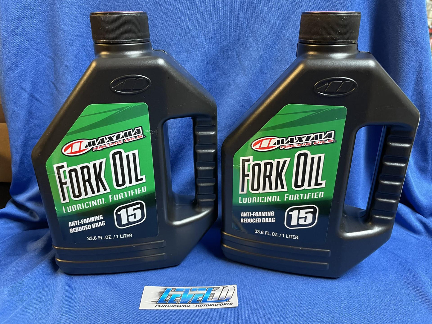 MAXIMA Fork Oil - 15wt-1Liter (TWIN PACK -2pcs) 56901