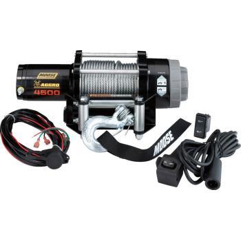 MOOSE OFFROAD - 4500 lb Winch - Wire Rope - 50' - 104310 4505-0763
