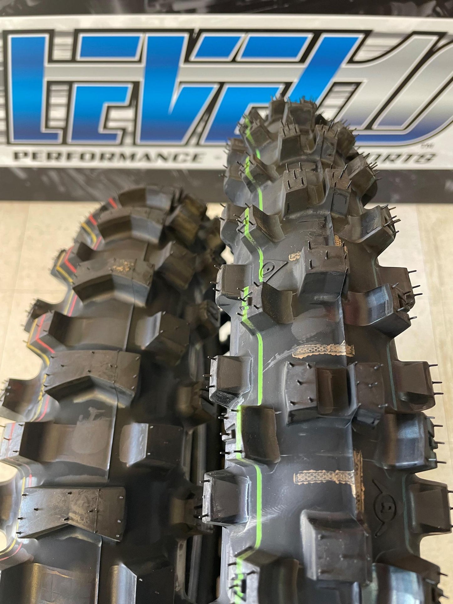 DUNLOP Tire - Geomax AT82 - Front - 80/100-21 - 51M & Rear - 120/90-19 - 66M SET
