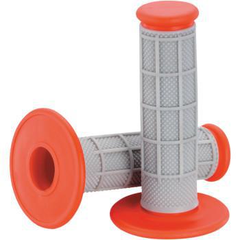 MOOSE OFFROAD Qualifier Grips - Half Waffle - Red 0630-1834 1MG0715-ERM