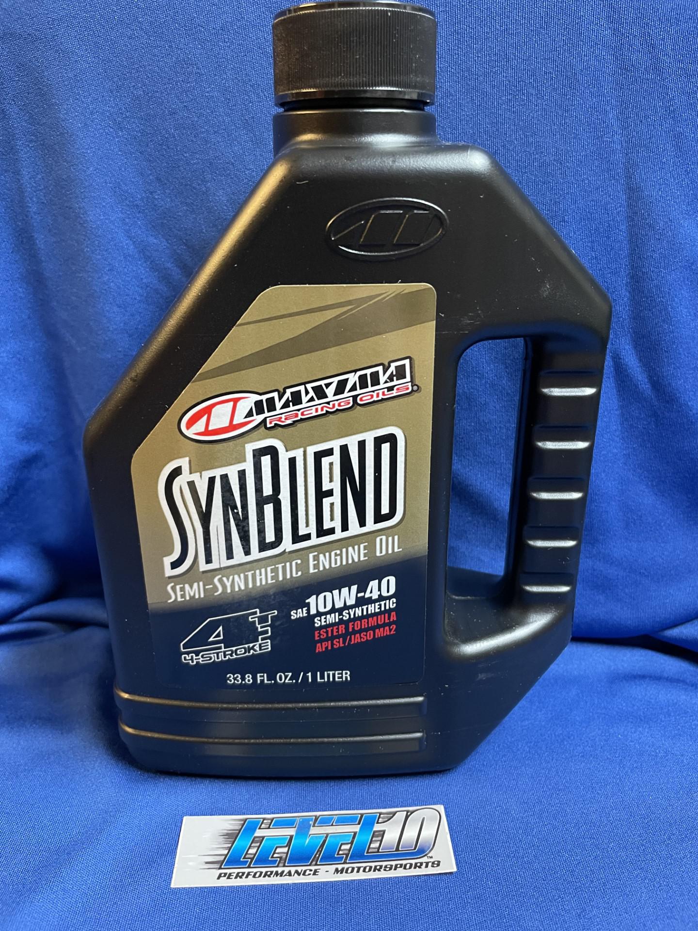MAXIMA SynBlend Semi-Synthetic Oil - 10W40 - 1Liter 34901B