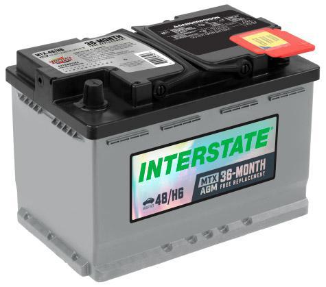INTERSTATE BATTERY AGM MTX-48/H6
