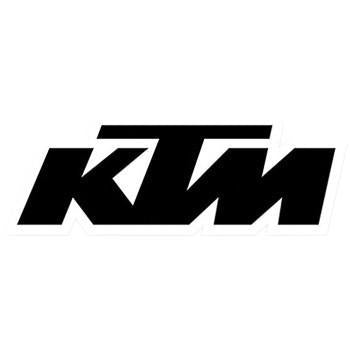 FACTORY EFFEX DECAL 4" x 12" DIE CUT KTM BLACK 19-94552