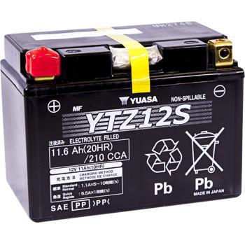 YUASA High Performance AGM Maintenance-Free Battery - YTZ12S