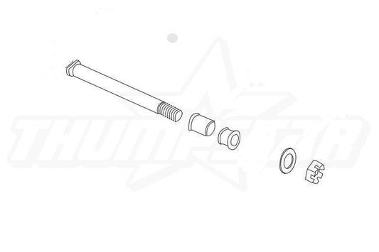 THUMPSTAR Rear Axle Complete Assembly 20MM (V5)  3917