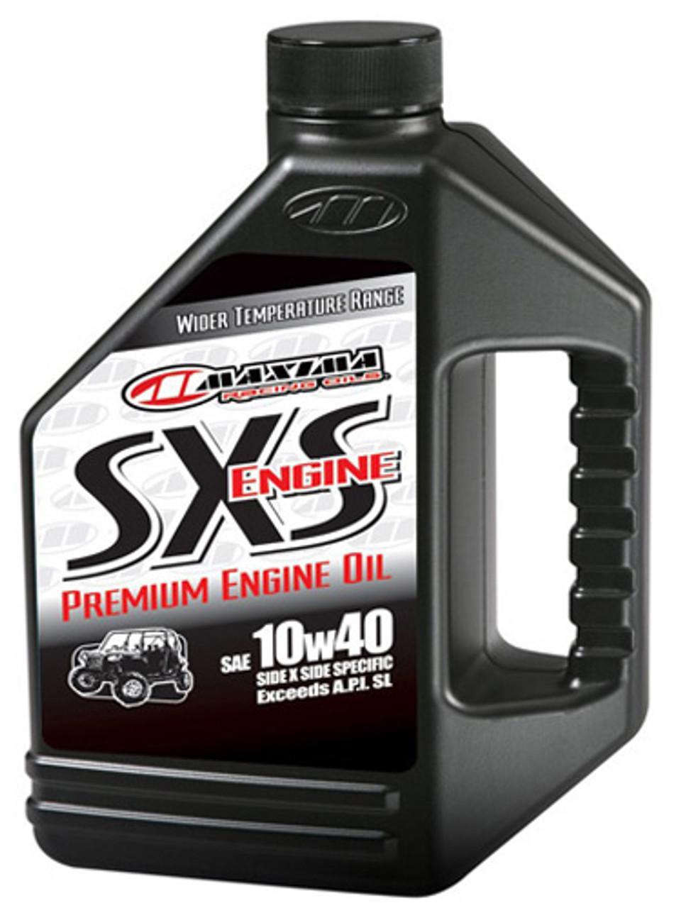 MAXIMA SXS Premium Mineral 4T Engine Oil - 10W-40