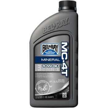 BEL-RAY - MC-4T Mineral Oil - 10W-40 - 1L - 99401-BT1LA