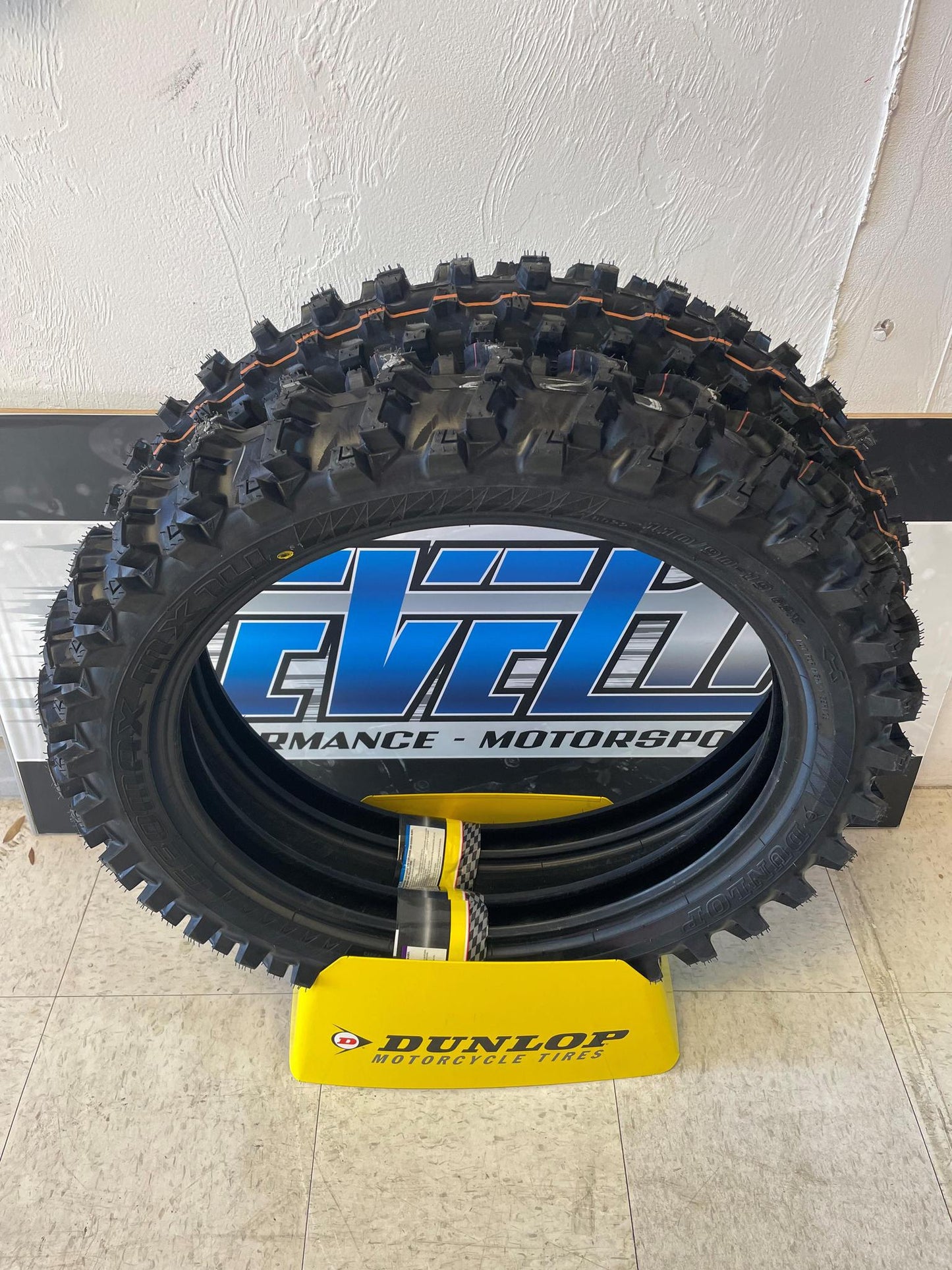 DUNLOP GEOMAX MX14 120/80-19 63M REAR + MX34 80/100-21 51M FRONT ( SET)