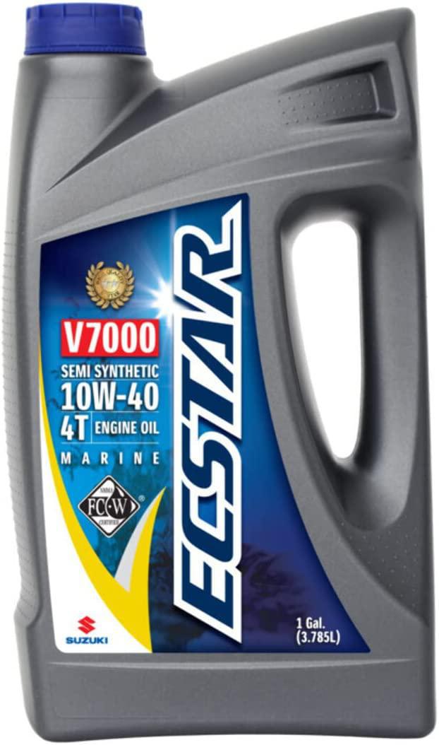 ECSTAR V7000 SEMI SYNTHETIC 10W-40 4T ENGINE OIL 1GAL