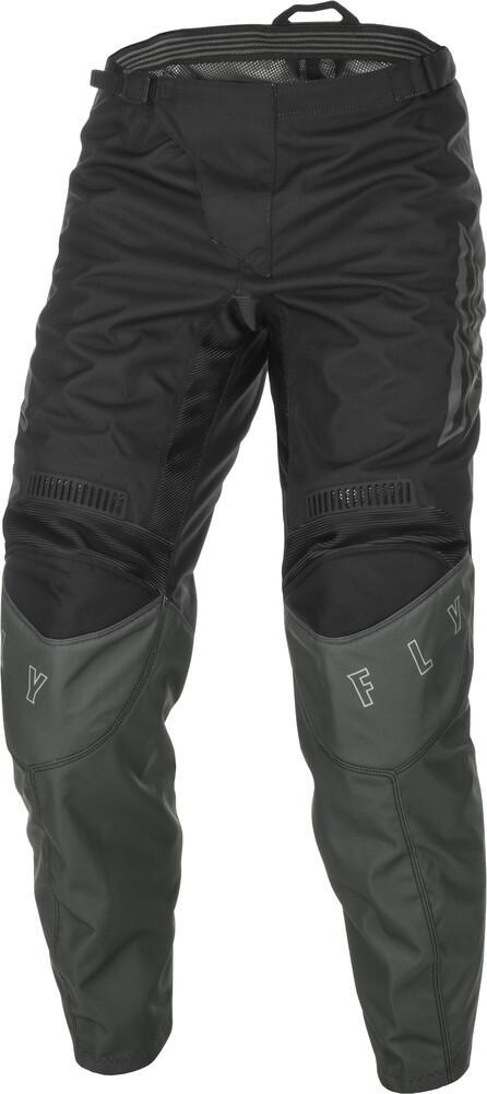 FLY RACING YOUTH F-16 PANTS BLACK/GREY 50 % OFF