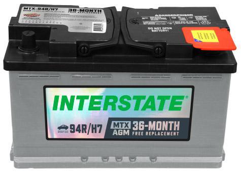 INTERSTATE BATTERY AGM MTX-94R/H7