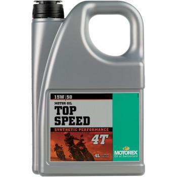 MOTOREX Top Speed Synthetic 4T Engine Oil 15W-50