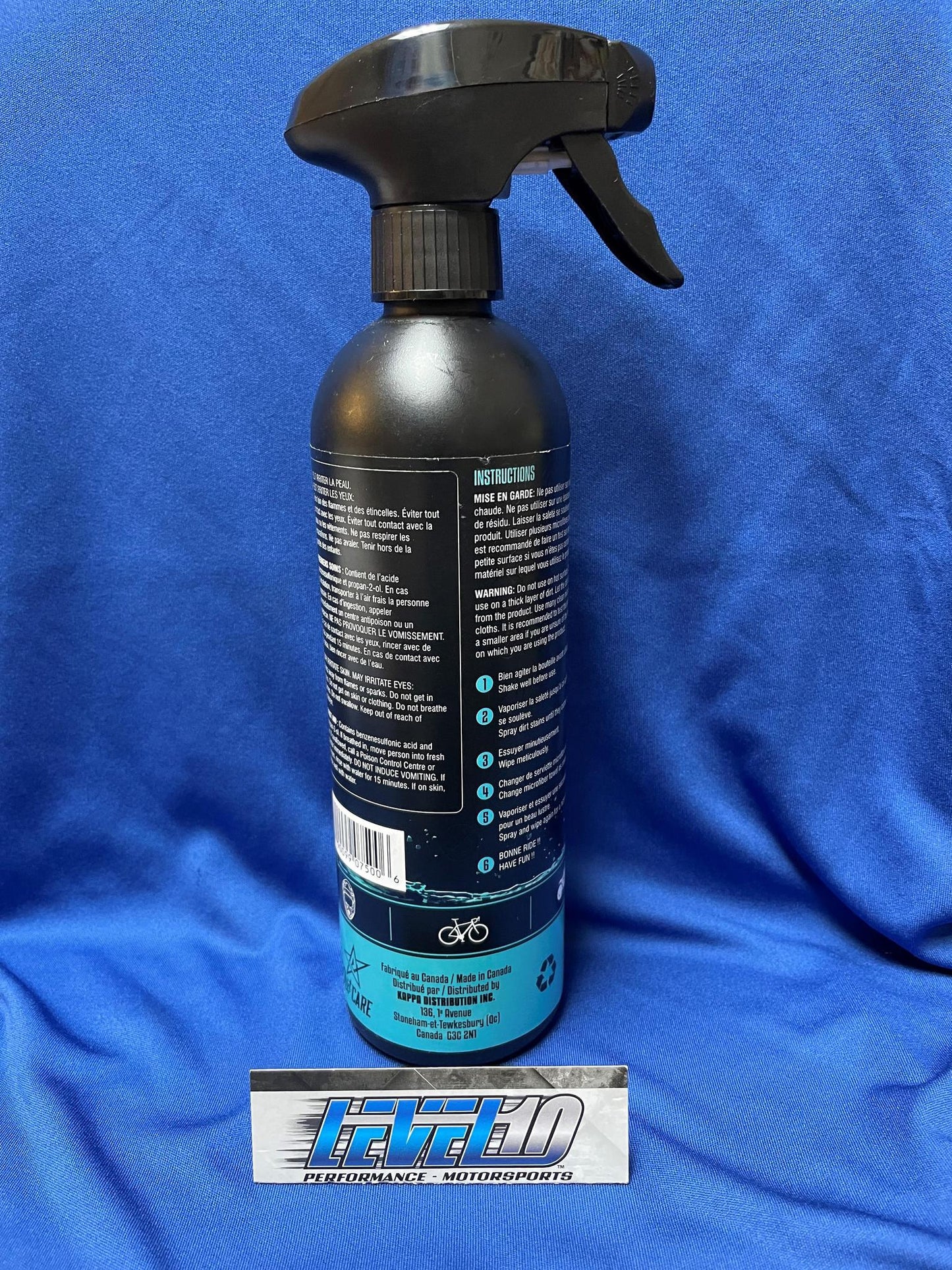 DIRT-CARE WATERLESS CLEANER 18oz Spray