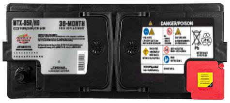 INTERSTATE BATTERY MTX-95R/H9