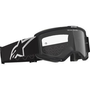 ALPINESTARS Vision OTG (Over the Glasses) Goggle - Black/Gray - Clear Lens 5100726-1507
