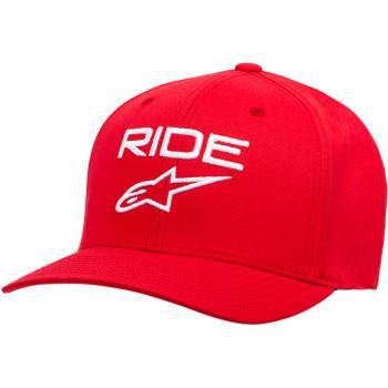 ALPINESTARS Ride 2.0 Hat - Red/White - Large/XL 1019811143020LX