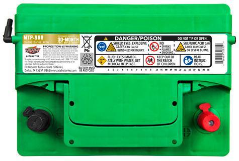 INTERSTATE BATTERY MTP-96R