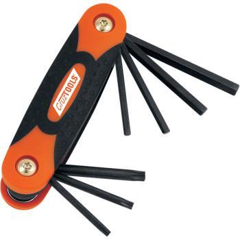 CRUZTOOLS - Key Set - Hex/Torx - Folding - FHT1