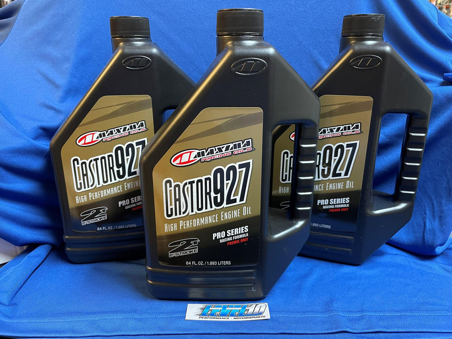 MAXIMA Castor 927 Pro Series Racing 2T Engine Oil - 64 U.S. fl oz 23964