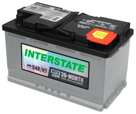 INTERSTATE BATTERY AGM MTX-94R/H7