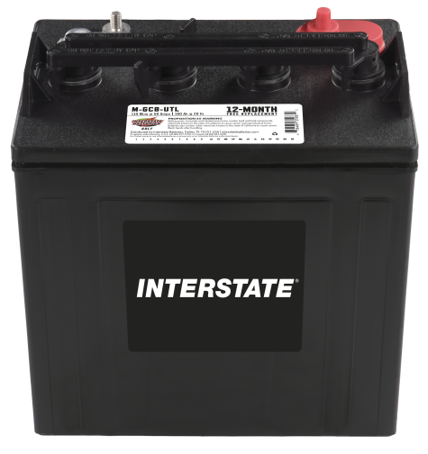 INTERSTATE BATTERY GOLF CART 8 VOLT M-GC8-UTL