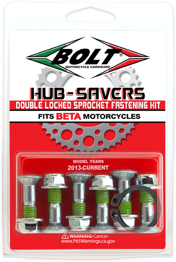 BETA - BOLT HUB-SAVERS DOUBLE LOCK SPROCKET FASTENERS BETA HS.BETA